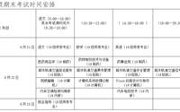 贵州航空工业技师学院白云校区北校区 2020—2021学年度第二学期期末考试安排