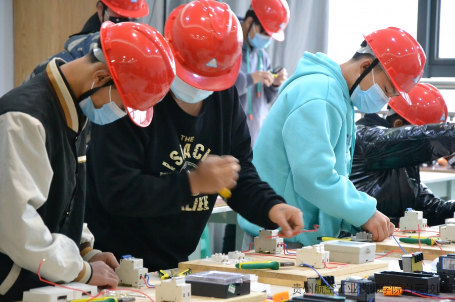 贵州航空工业技师学院白云校区技能等级认证考试工作圆满结束