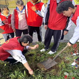 贵航白云校区“播种绿色希望 践行青春担当”植树节主题活动顺利开展