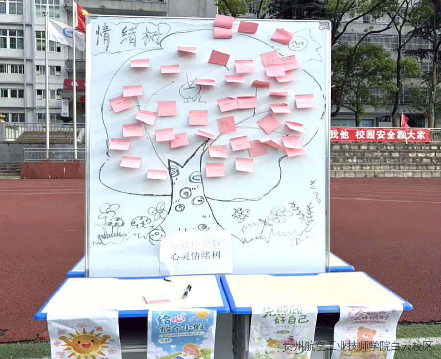 我爱我，接纳情绪，阳光成长 | 贵航二戈寨校区525心理健康活动圆满举行